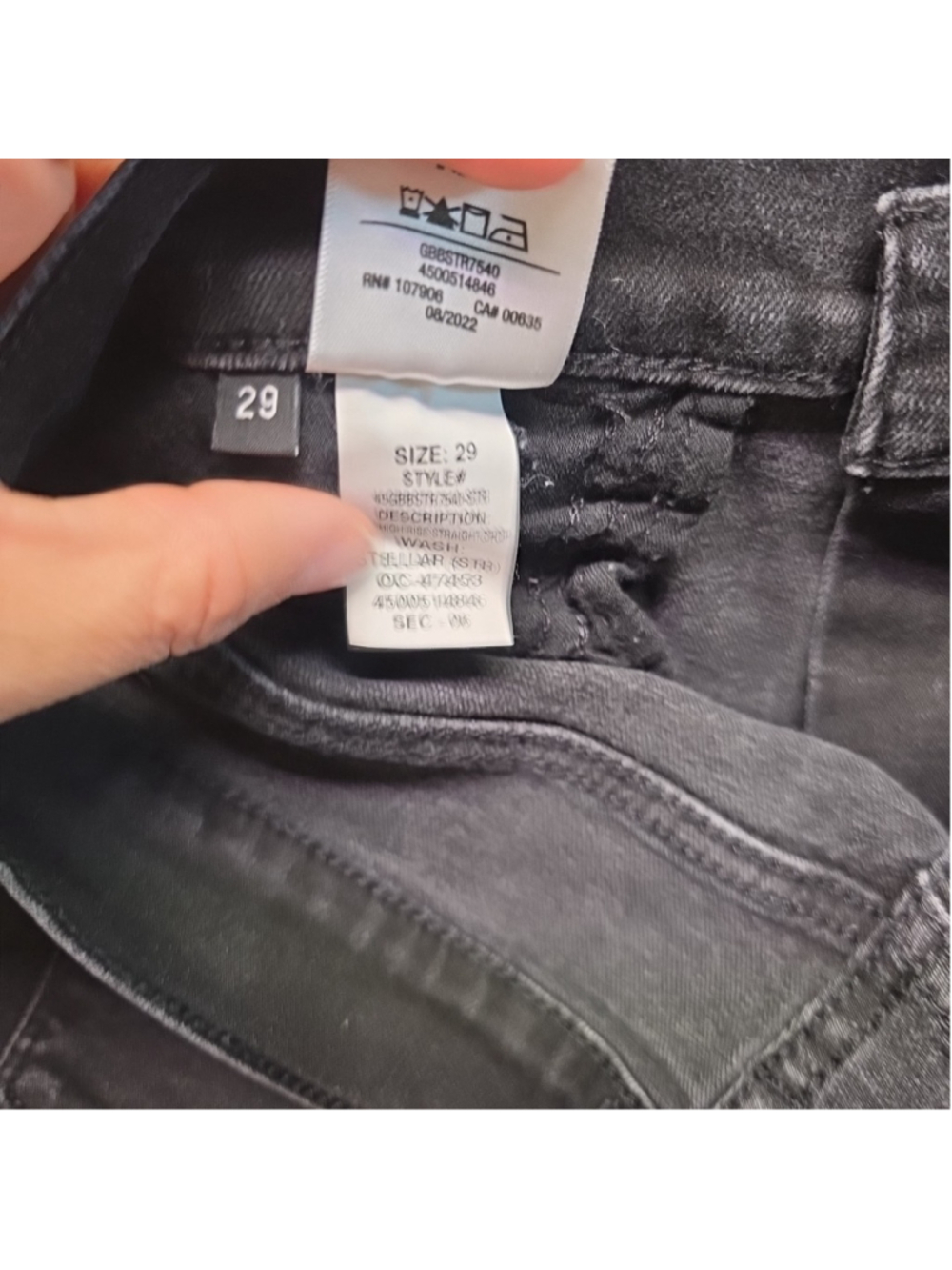 Hudson Noa High Rise Straight Crop Women's Jeans Sz 29 - Picture 6 of 11